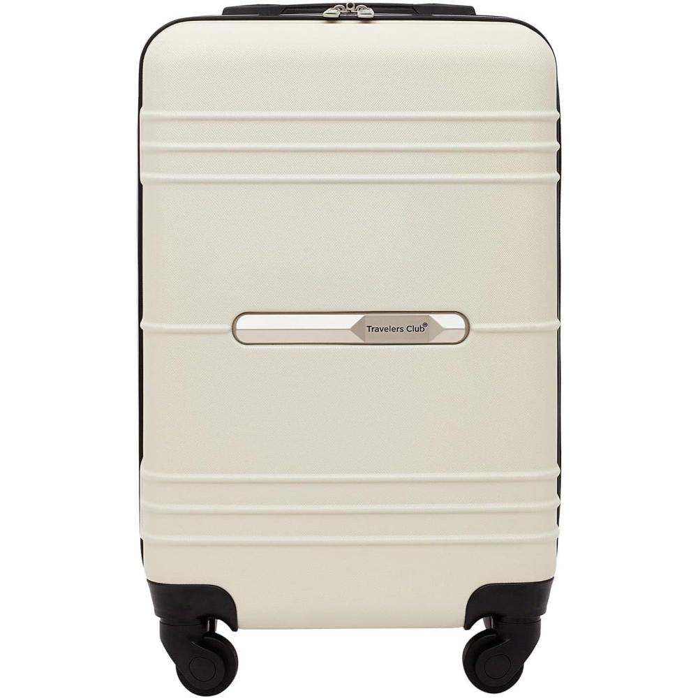 imageTravelers Club 20quot Richmond Spinner CarryOn Luggage Bone Inch TC7920900Bone