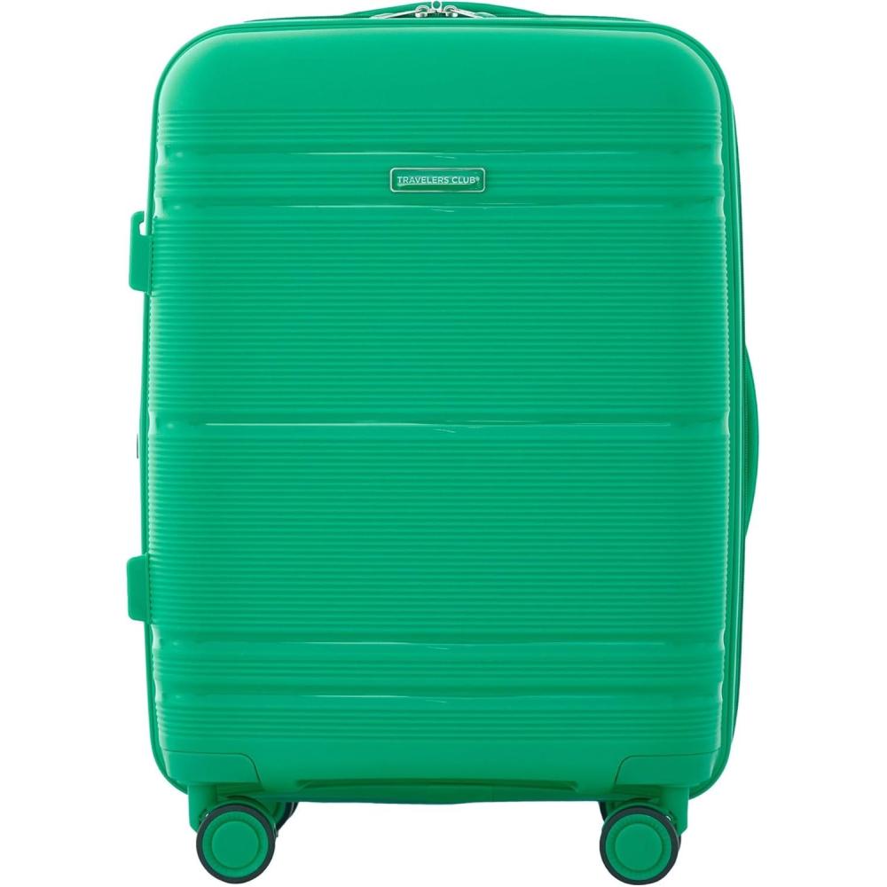 imageTravelers Club Astralnaut Hardside Expandable Spinner Luggage Mint 20quot CarryOnMint