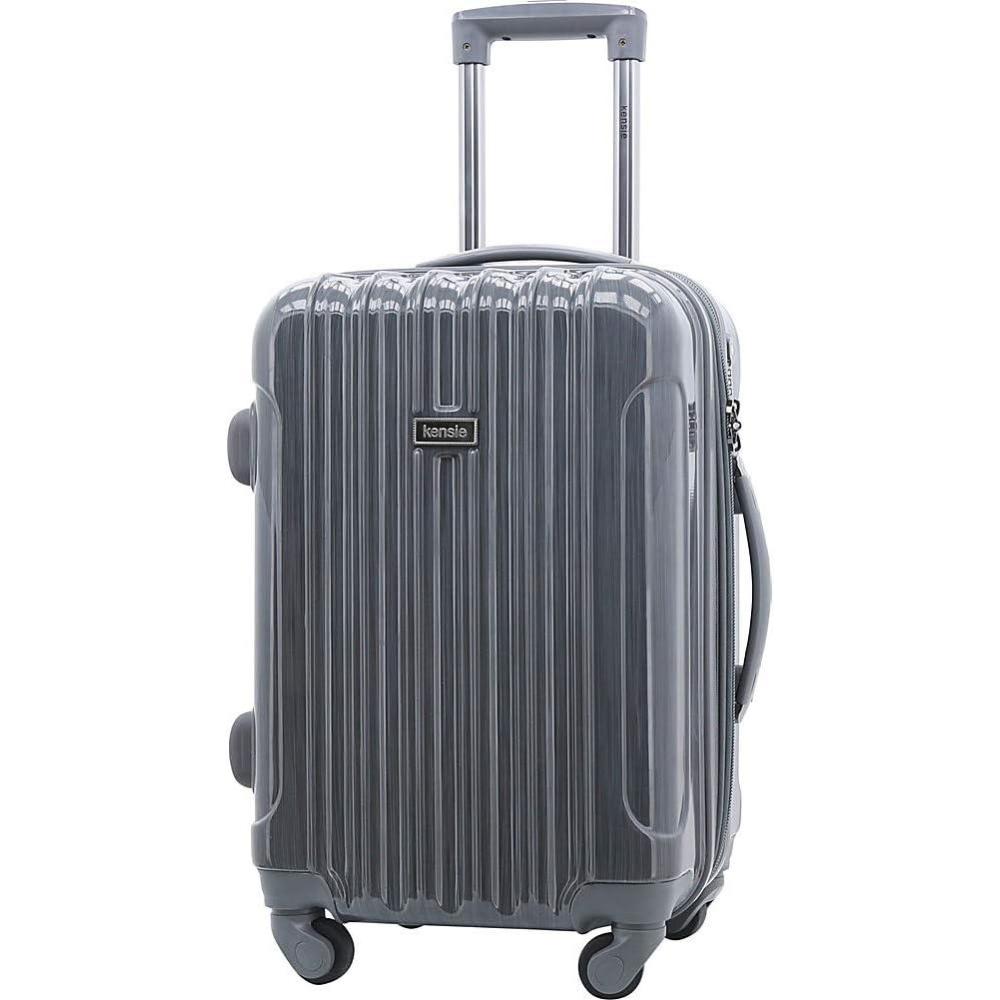 imagekensie 20quot quotAlmaquot CarryOn TSALock Spinner Luggage BlackGun Metal