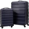 imageTravelers Club Harper Luggage Hydro 20Inch CarryOnBlue