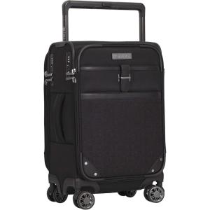 M&A Dual Opening Wide Trolley Check-in Suitcase Luggage, Black, Large 28-Inch(Black)