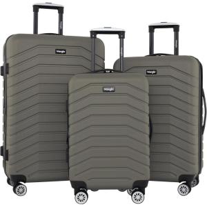Travelers Club 20″ Richmond Spinner Carry-On Luggage, Bone, Inch (TC-7920-900)(Red)