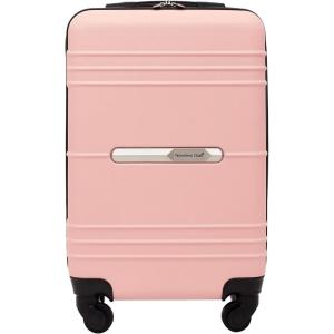 Travelers Club 20″ Richmond Spinner Carry-On Luggage, Bone, Inch (TC-7920-900)(Rose Gold)