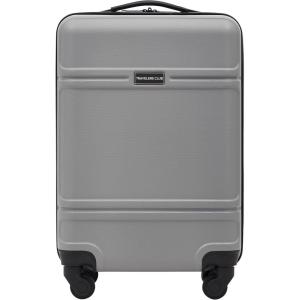 Travelers Club Skyline 20″ Carry-On Spinner Luggage, Skyline Blue(Gray)
