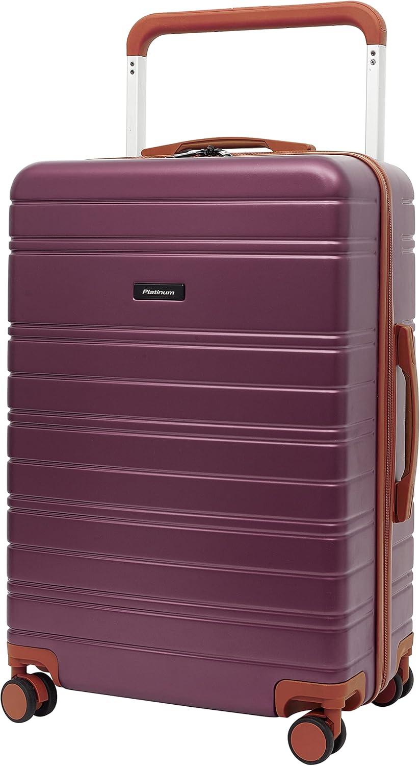 imageTravelers Club 2PC or 20quot Navigate Luggage Set Burgundy 2PC SetBurgundy